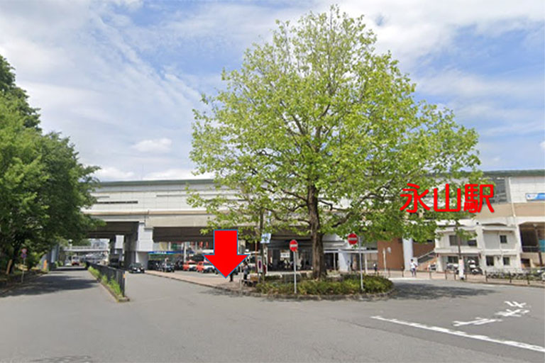 送迎バス乗り降り場所写真3